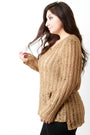 Loose Knit Boxy Sweater - NoveltyOne