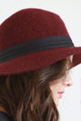 Felted Wool Fedora Hat - NoveltyOne