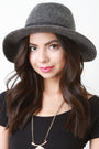 Felted Wool Fedora Hat - NoveltyOne