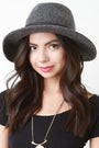 Felted Wool Fedora Hat - NoveltyOne