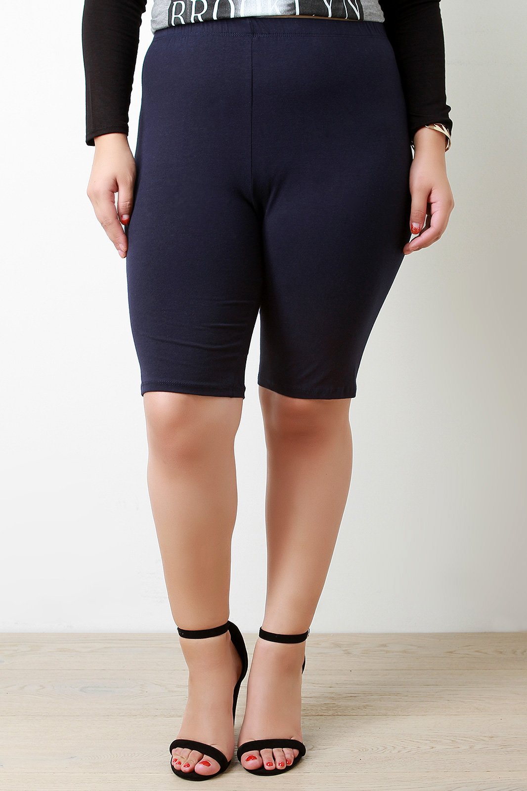 Knee Length Legging Shorts