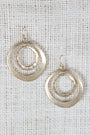 Imperfect Circles Dangle Earrings