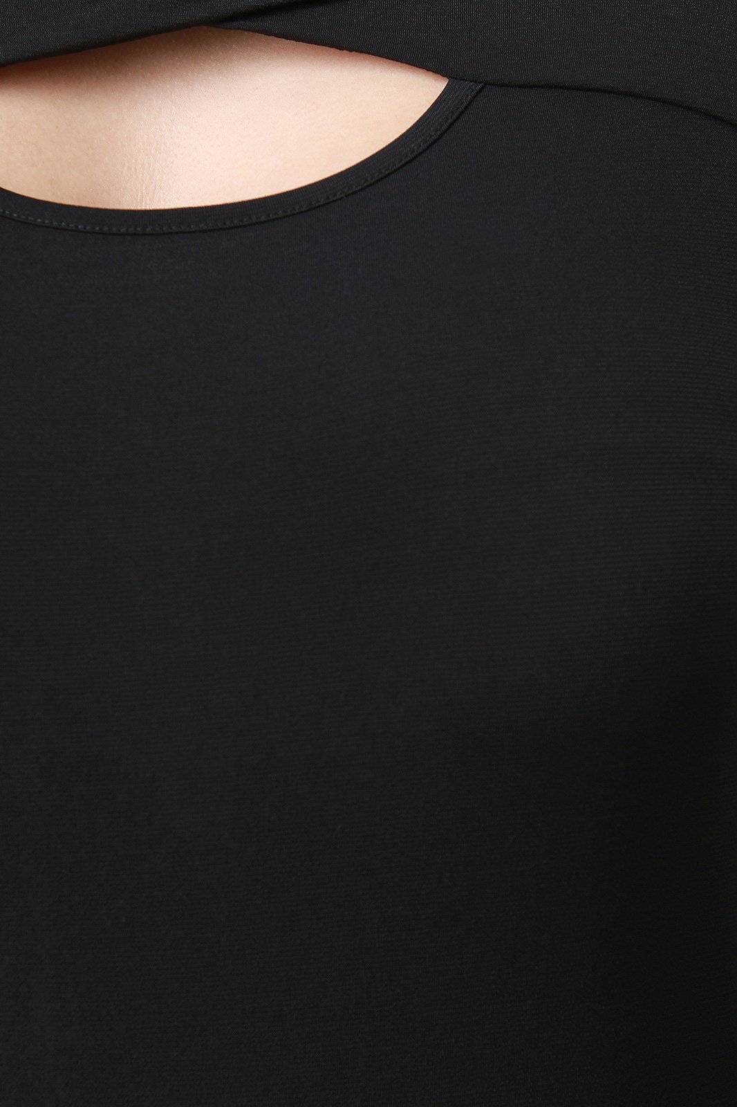 Long Sleeve Cross Over Keyhole Bodycon Dress - NoveltyOne