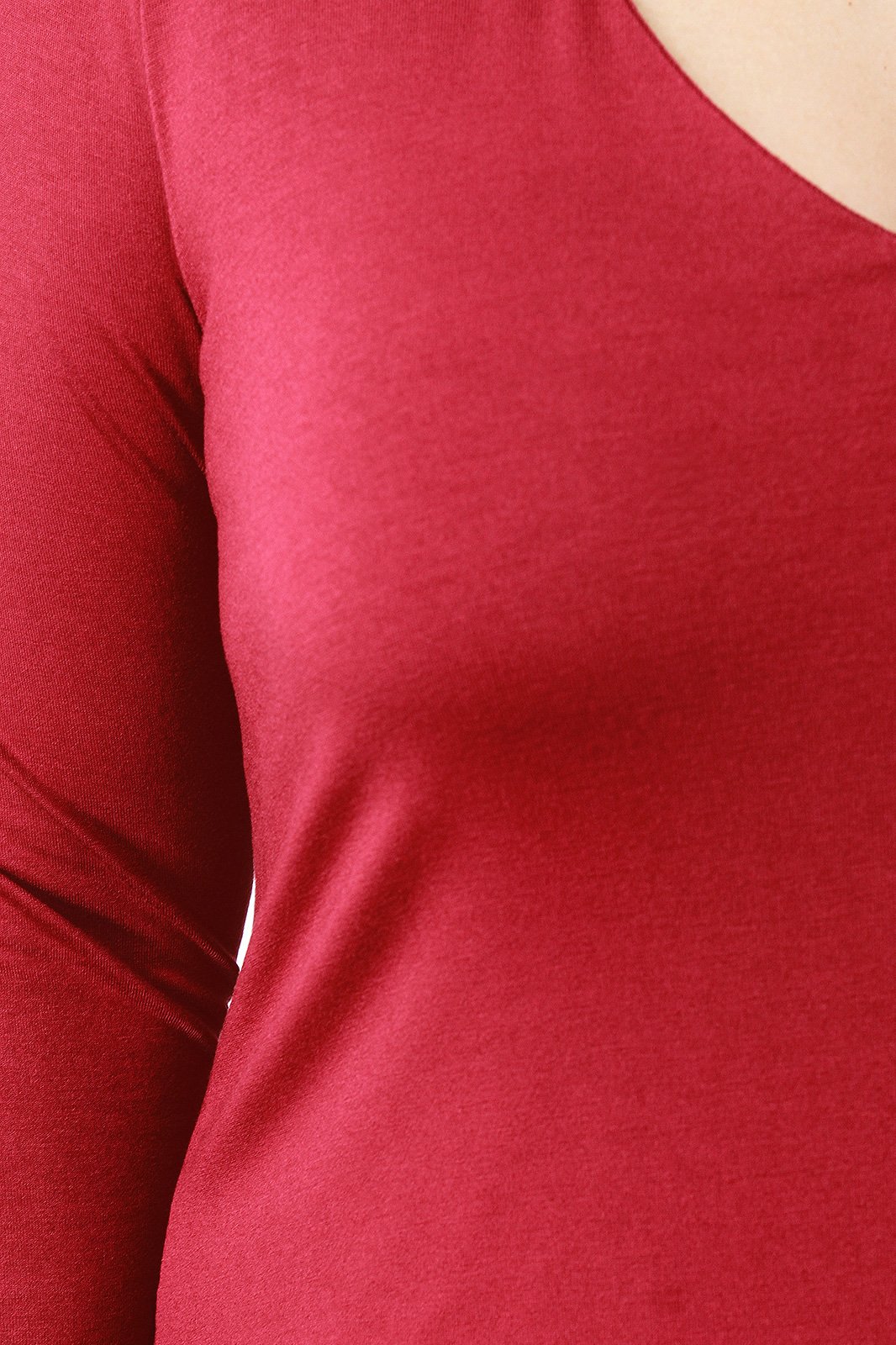 Double Layer V Neck Half Sleeve Tee Shirt Dress - NoveltyOne