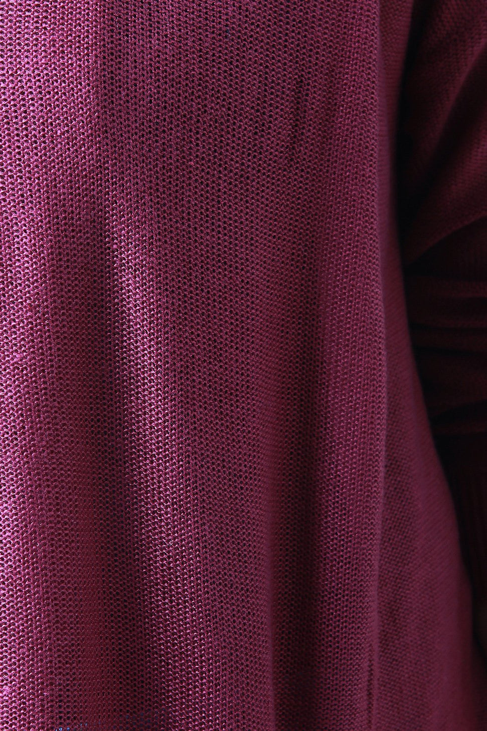 Long Contrast Satin Back Cardigan - NoveltyOne