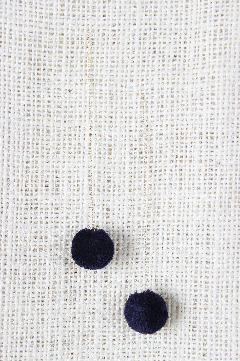 Dangle Pom Pom Earrings