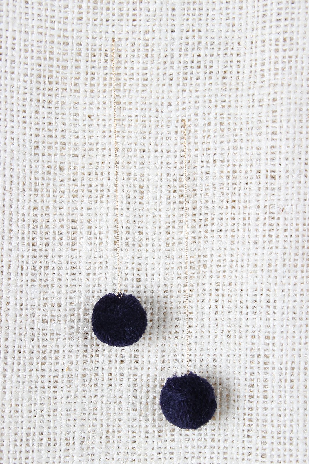 Dangle Pom Pom Earrings