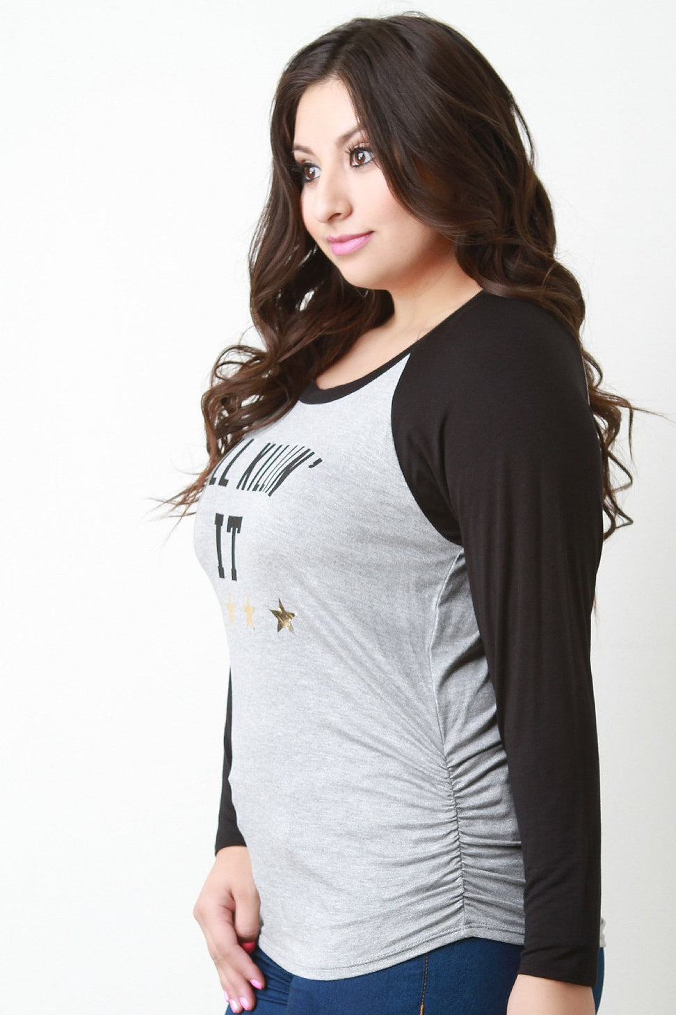 Still Killin it Graphic Print Long Sleeve Tee