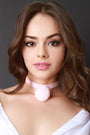 Velvet Pom Choker Necklace