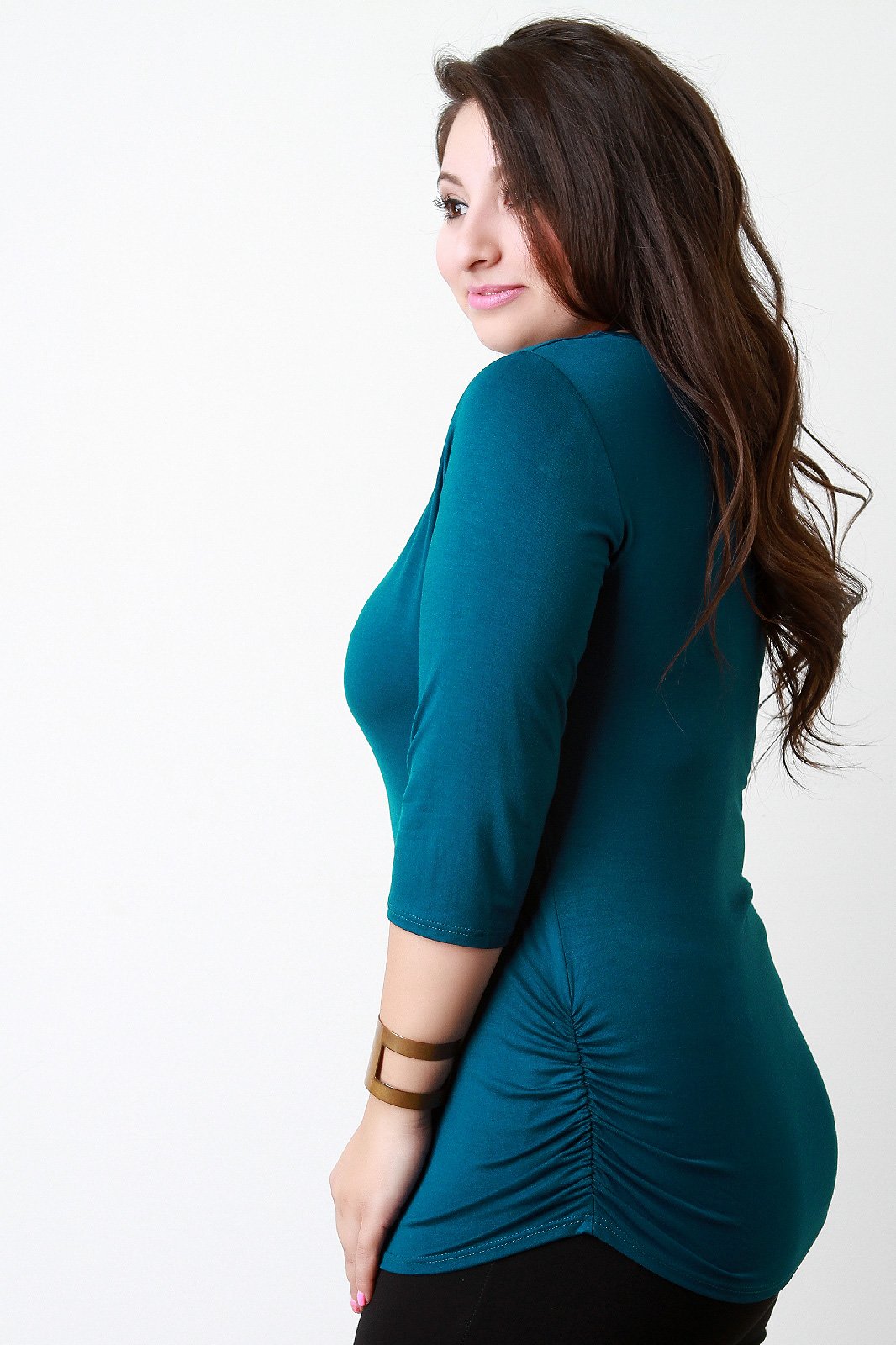 Strappy Caged Yoke Choker Banded Top