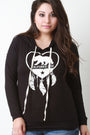 California Love and Dreaming Hooded Long Sleeve Tee