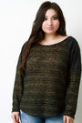 Brush Your Suede Shoulders Off Long Sleeve Top