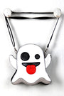 Ghost Emoji Novelty Crossbody Bag - NoveltyOne