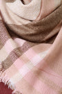 Girly Stripes Square Frayed Scarf - NoveltyOne