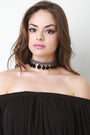 Shake Your Pom Pom Choker Necklace
