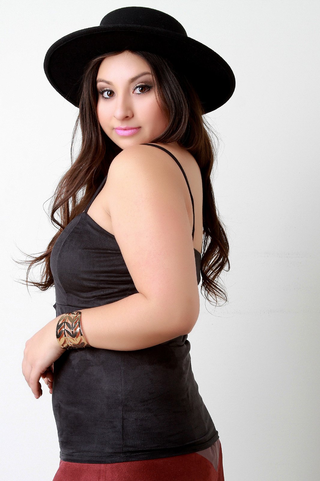 Suede Spaghetti Strap Crisscross Sweetheart Top