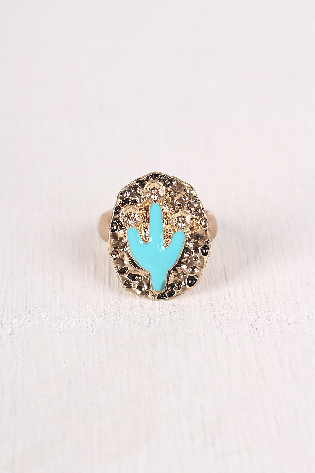 Looking Sharp Cactus Ring - NoveltyOne