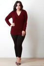 Slim Fit V Neck Light Sweater