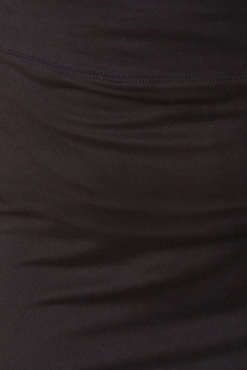 Jersey Knit Pencil Midi Skirt