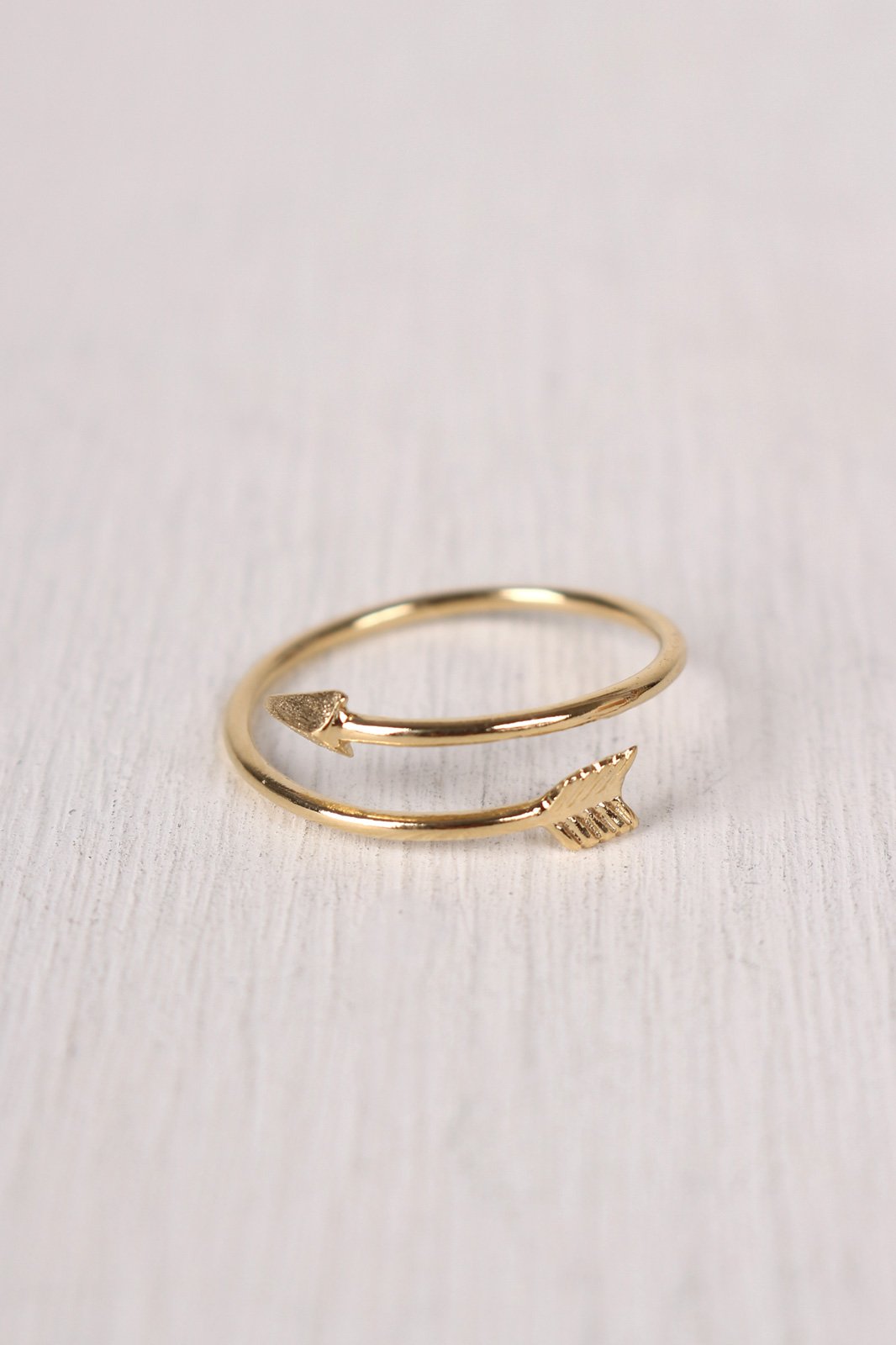 Stay True Arrow Ring