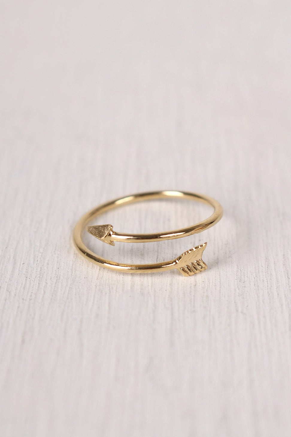 Stay True Arrow Ring