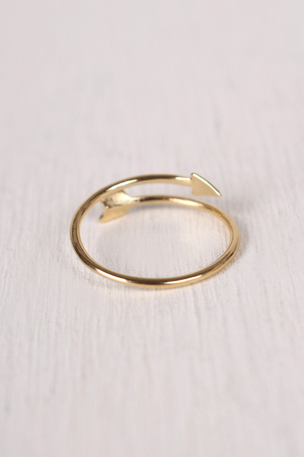 Stay True Arrow Ring