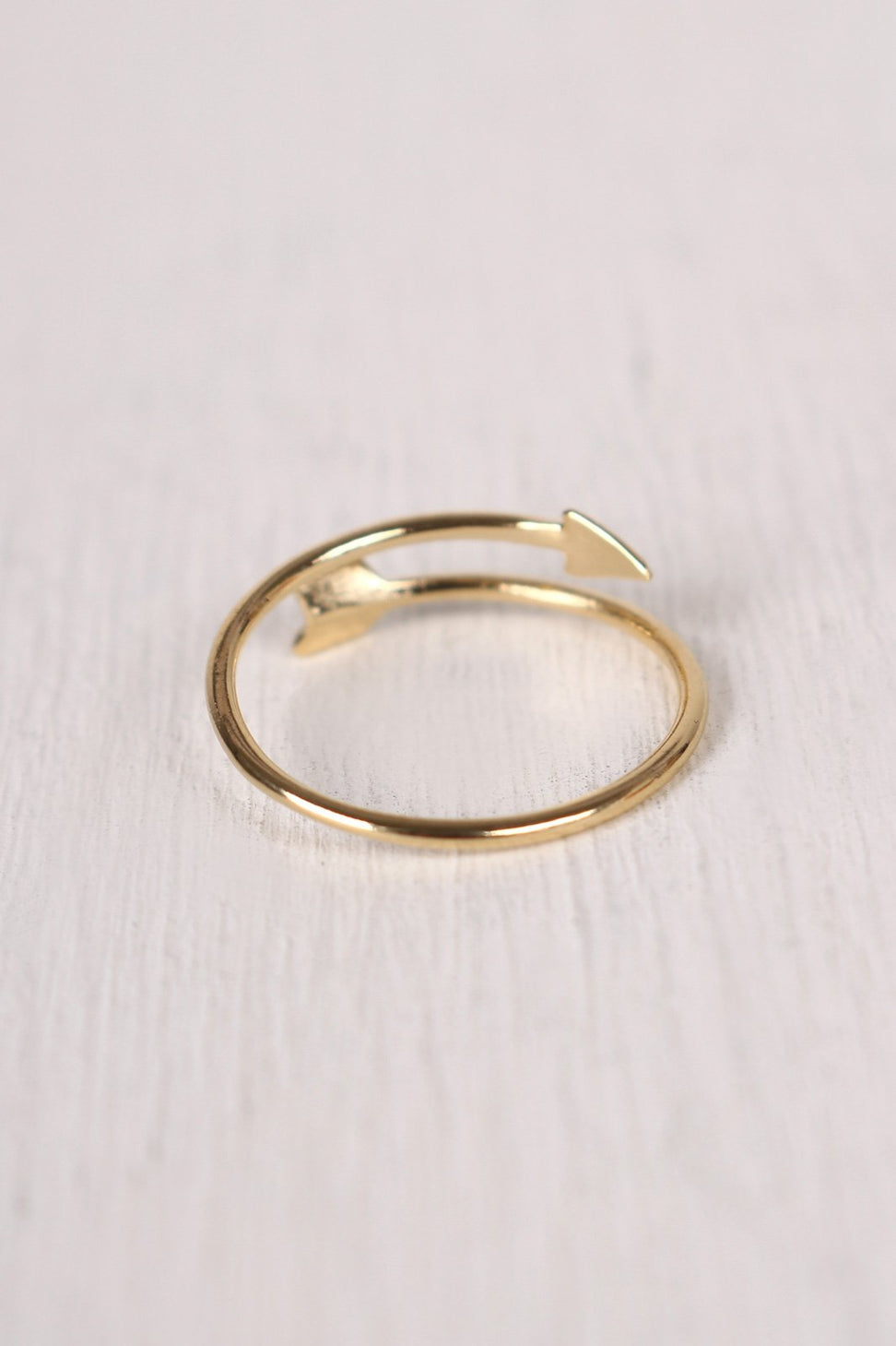 Stay True Arrow Ring