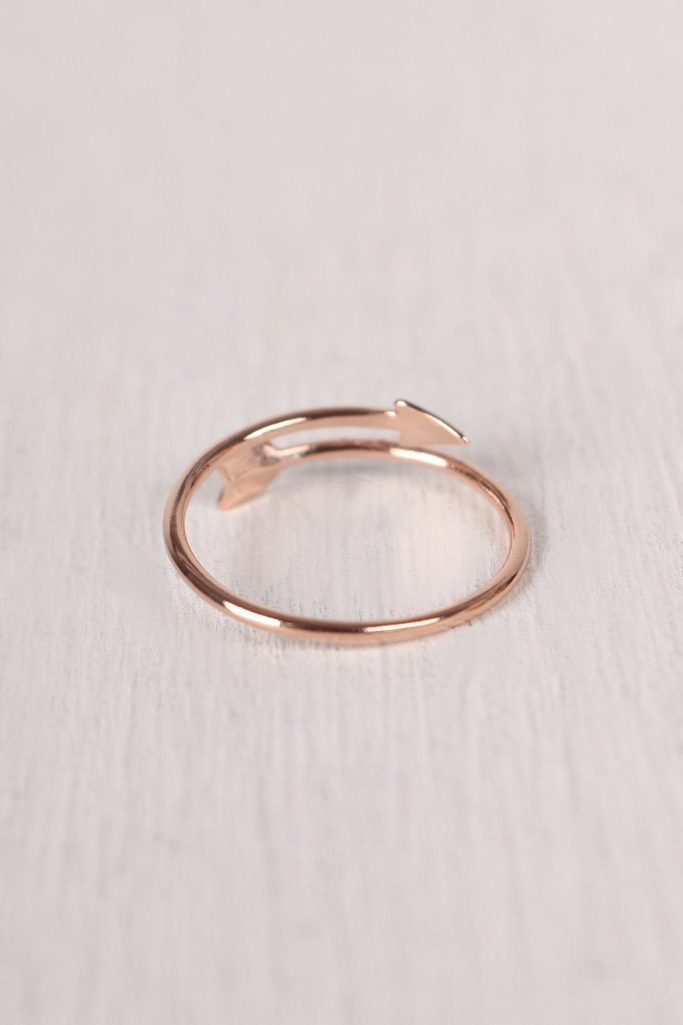 Stay True Arrow Ring