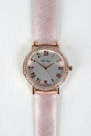Glitz And Glam Vegan Leather Watch