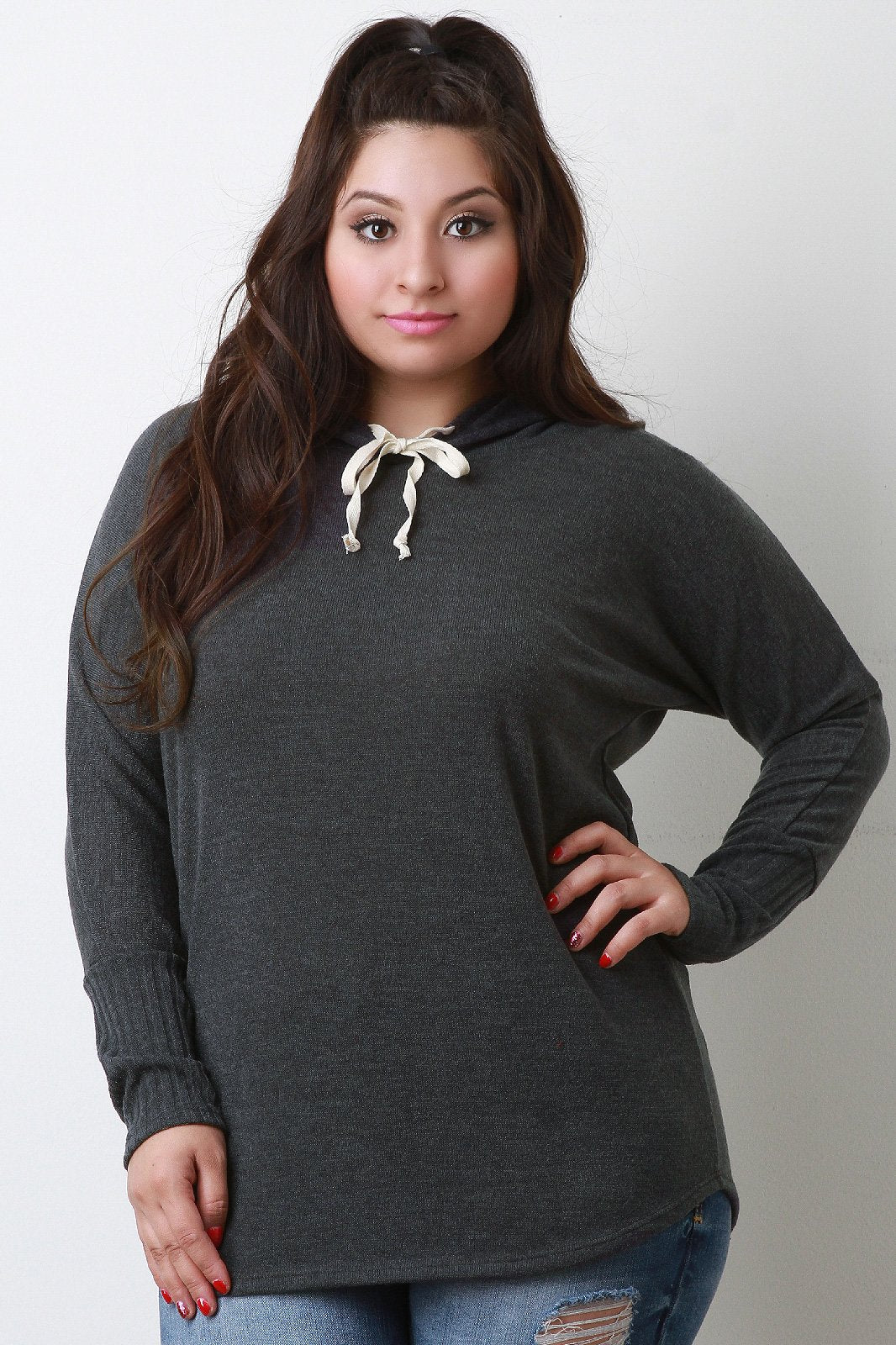 Hooded Long Sleeves Top