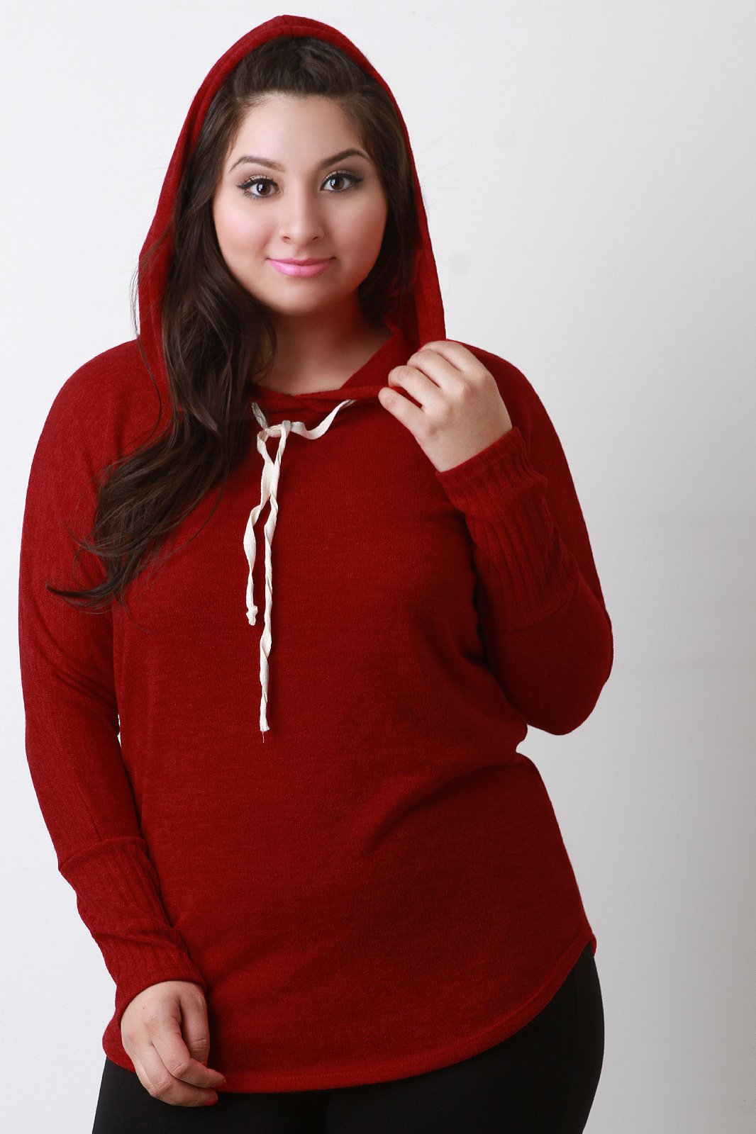 Hooded Long Sleeves Top