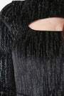 Stardust and Velvet Bodycon Dress