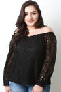 Off The Shoulder Lace Top