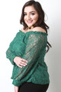 Off The Shoulder Lace Top