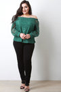 Off The Shoulder Lace Top