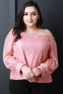 Off The Shoulder Lace Top