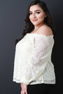 Off The Shoulder Lace Top