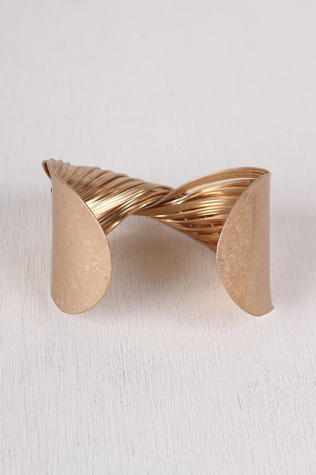 Twist Of The Wrist Metallic Cuff