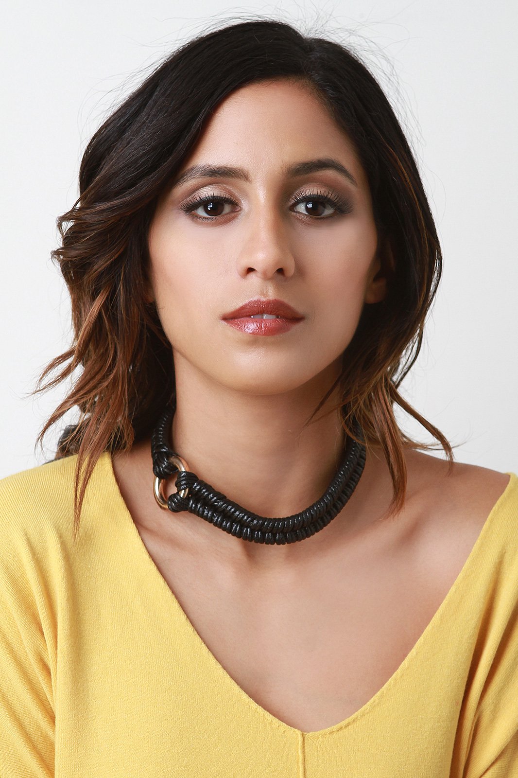 Off Center Wrapped Cord Choker - NoveltyOne
