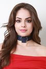Full Circle Denim Choker - NoveltyOne