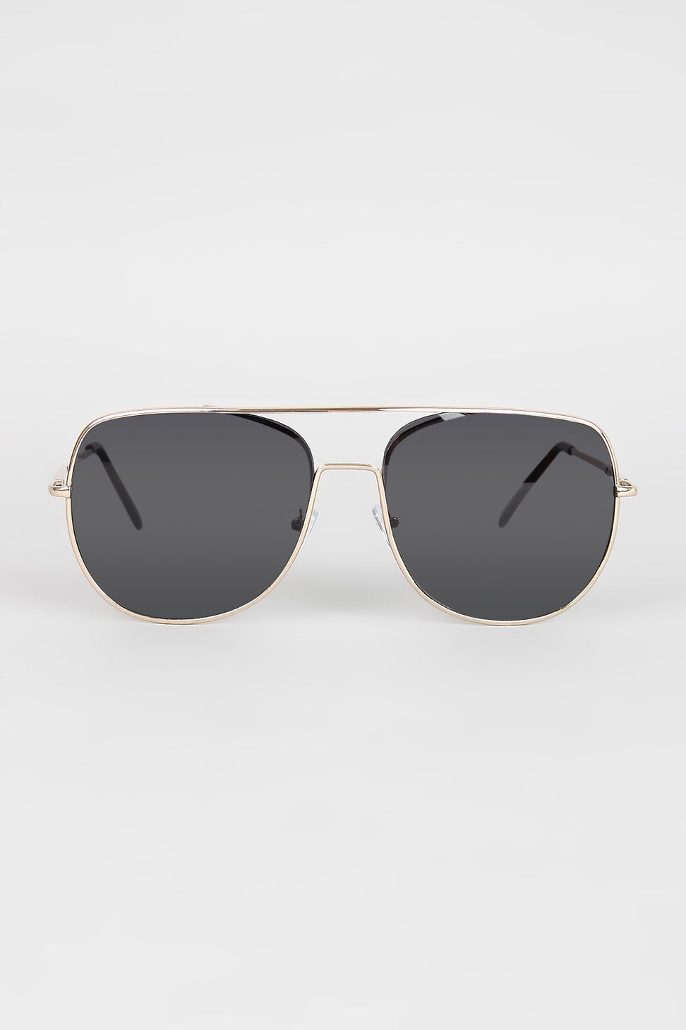 Wire Frame Double Bridge Aviators