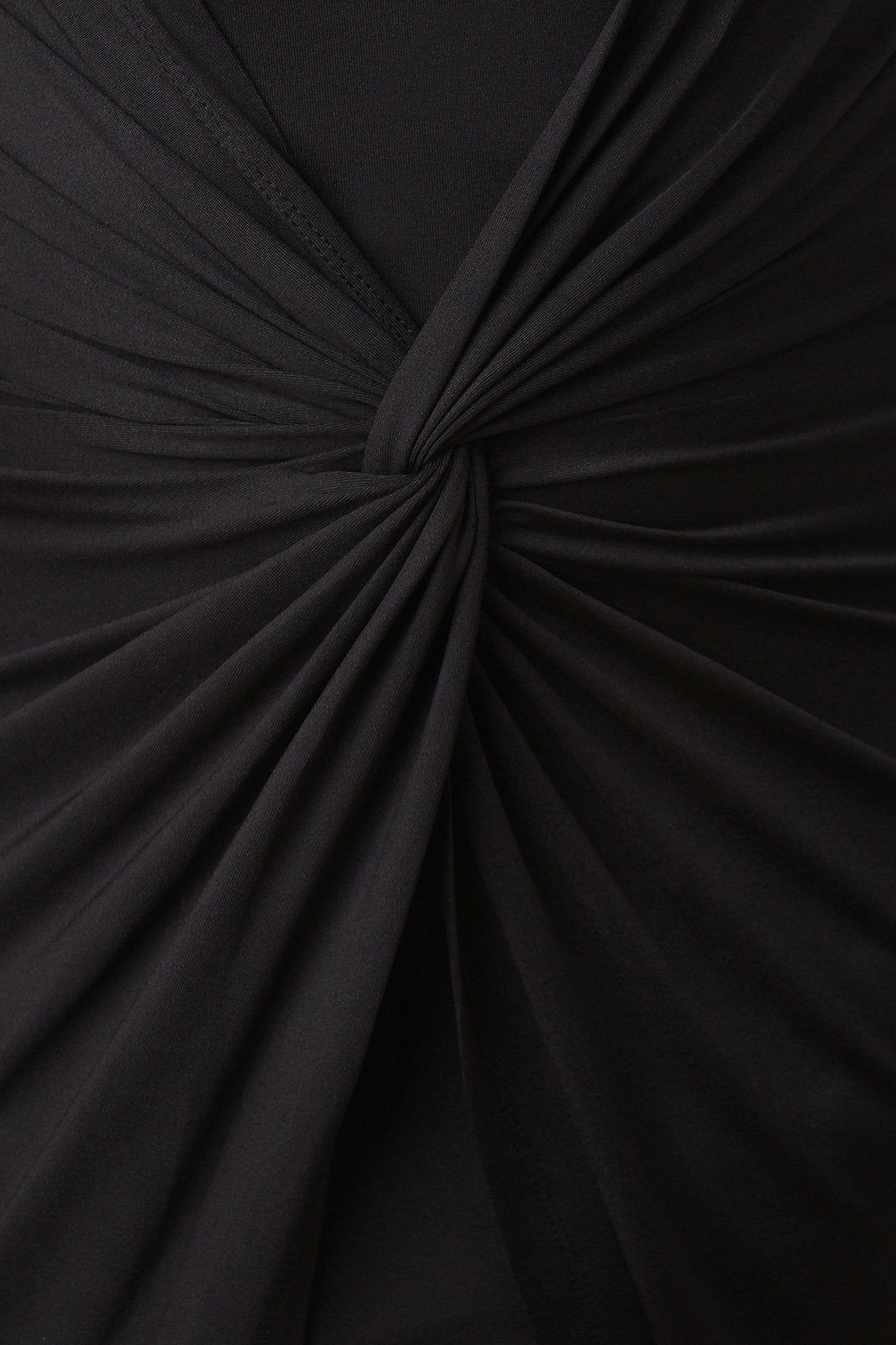 Side Cutout Knotted Twist Maxi Dress