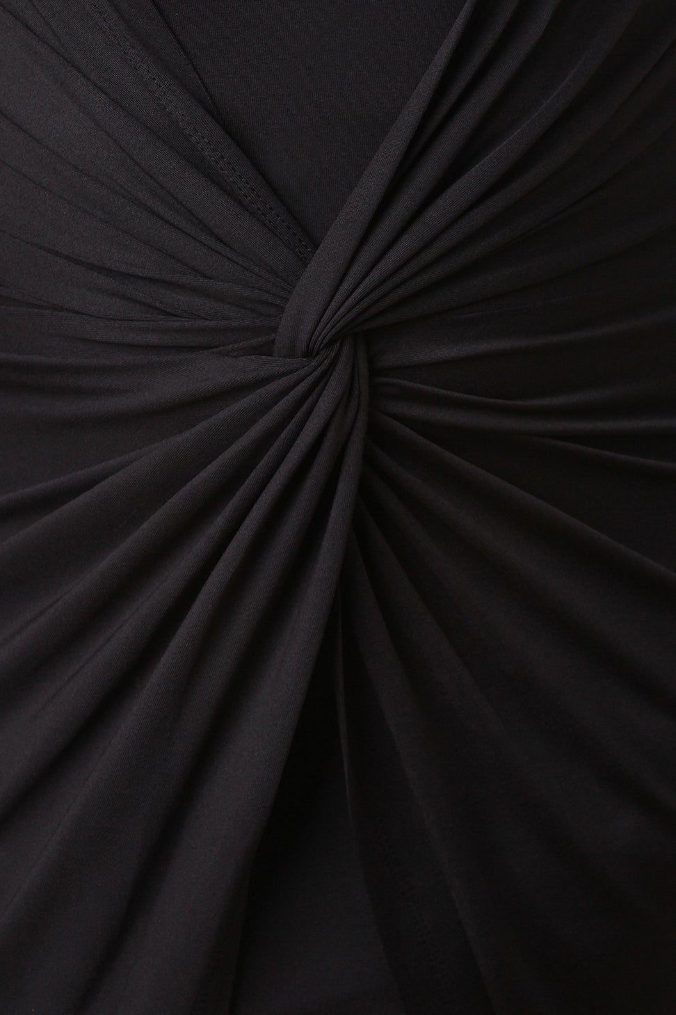 Side Cutout Knotted Twist Maxi Dress