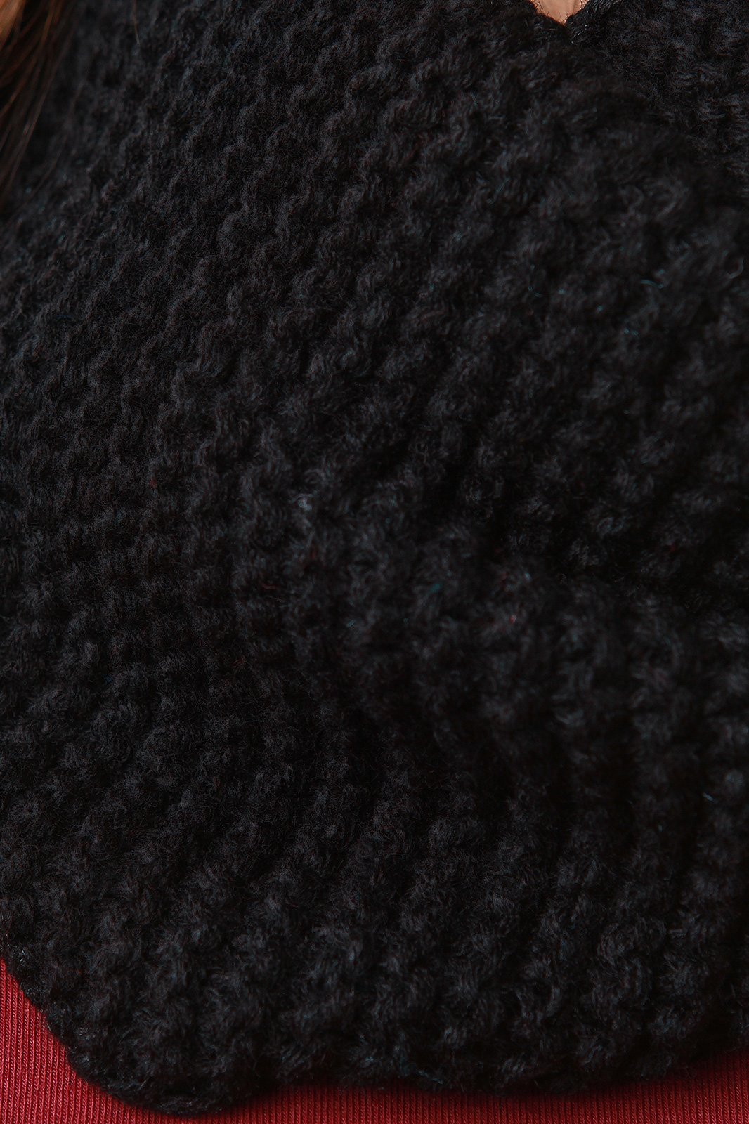 Cozy Simple Knit Circle Scarf