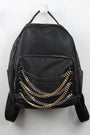 Vegan Leather Chain Gang Backpack