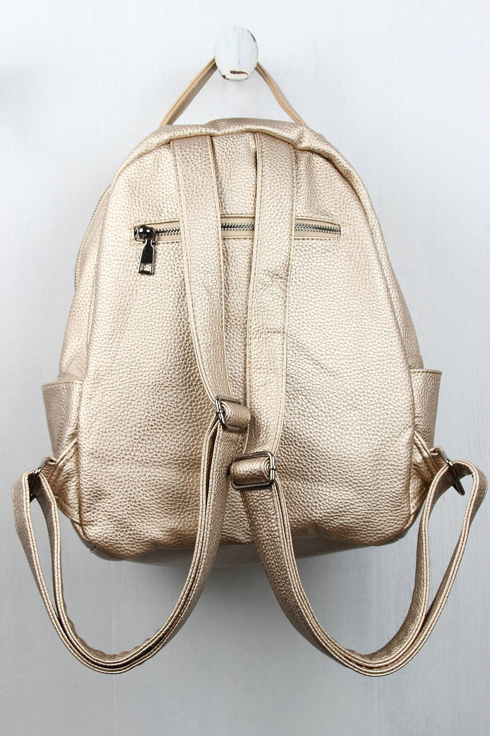 Vegan Leather Chain Gang Backpack