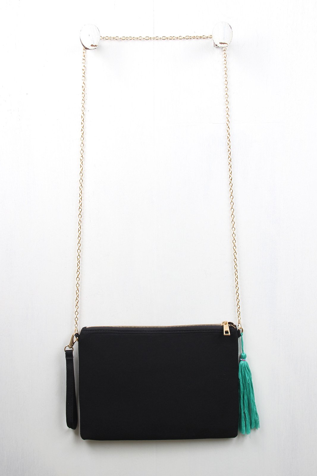 Colorful Embroidered Clutch