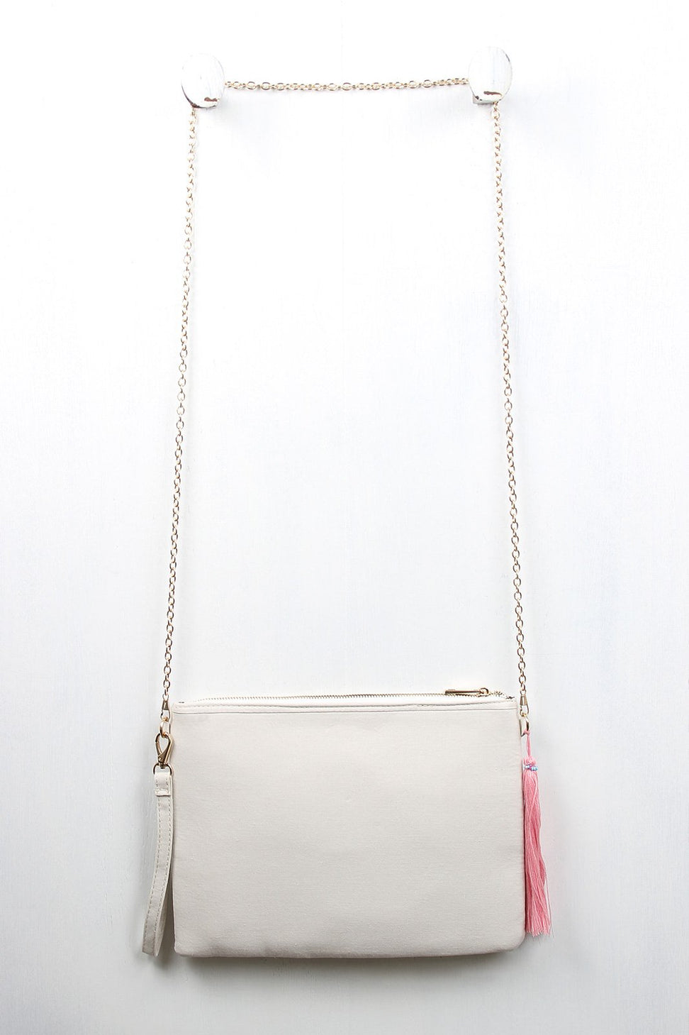 Colorful Embroidered Clutch