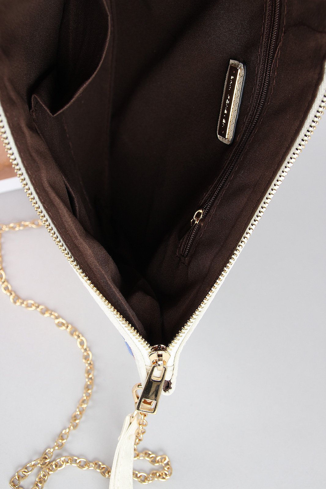 Colorful Embroidered Clutch