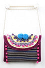 Pom Pom Statement Bag